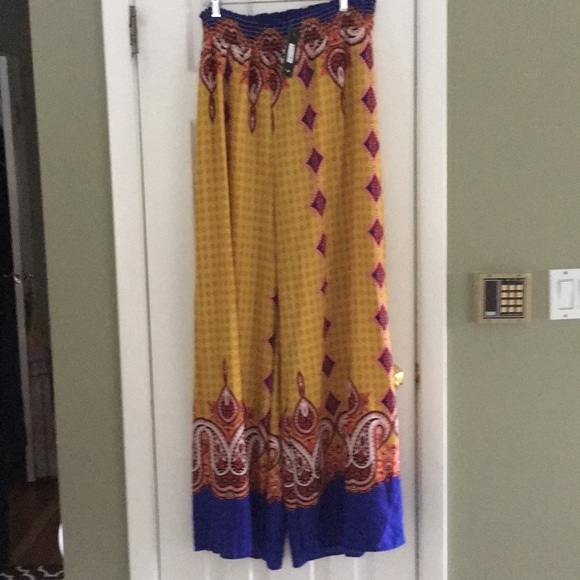 ALENA SMOCKED PANTS NWT 1X - Picture 1 of 8